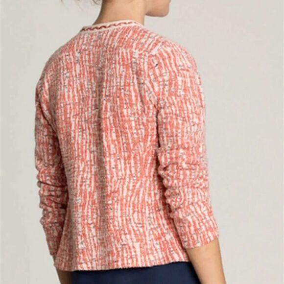 NIC + ZOE Jacket Cotton Blend Cream Size XL - Picture 2 of 8